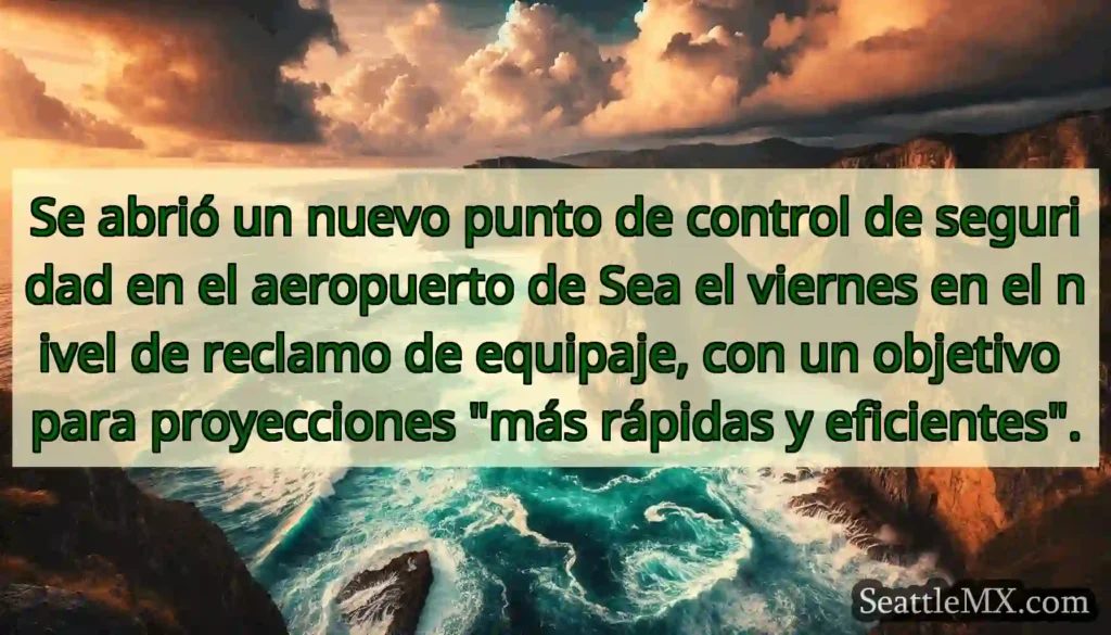 Se abrió un nuevo punto de control de seguridad