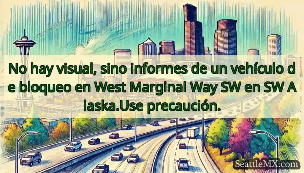 No hay visual, sino informes de un vehículo de
