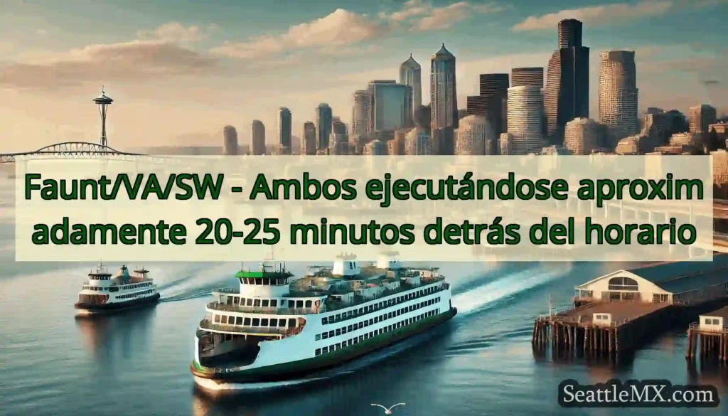 Faunt/VA/SW - Ambos ejecutándose aproximadamente