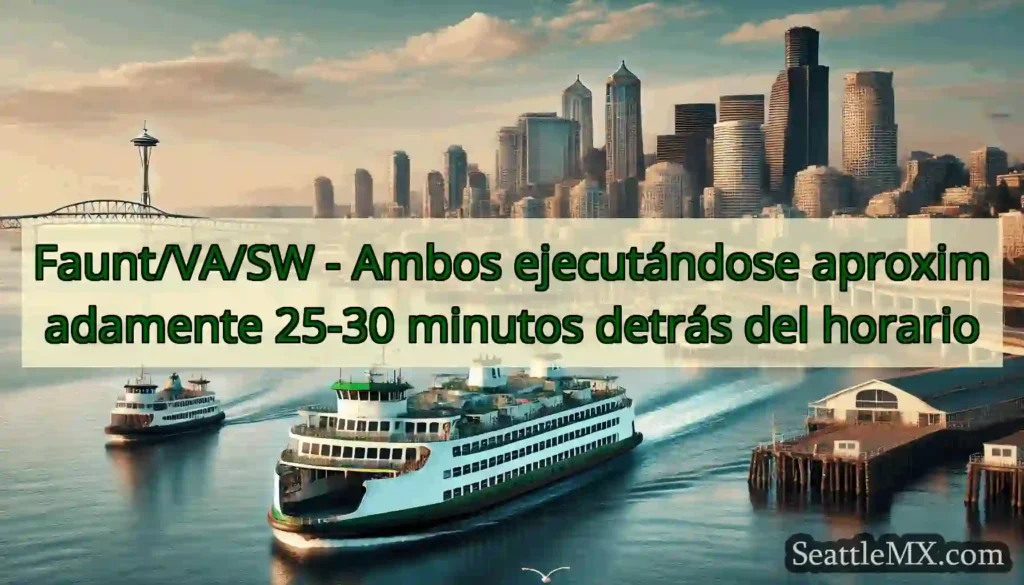 Faunt/VA/SW - Ambos ejecutándose aproximadamente