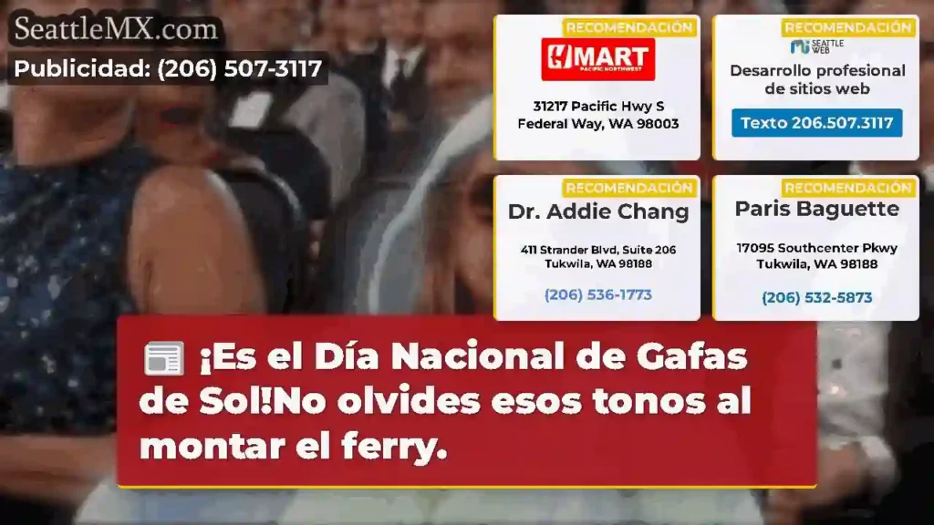 ¡Es el Día Nacional de Gafas de Sol!No olvides