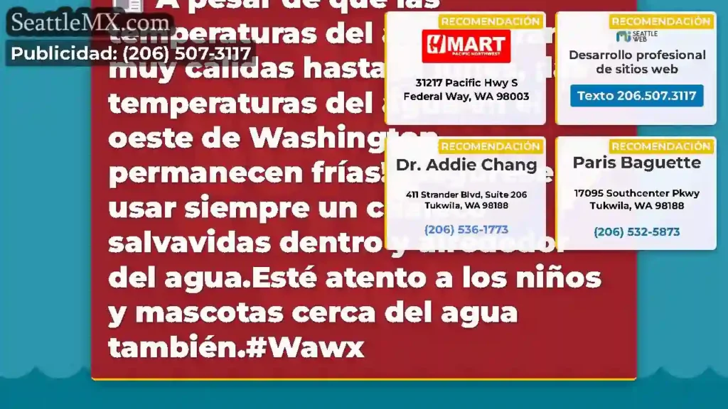 A pesar de que las temperaturas del aire estarán