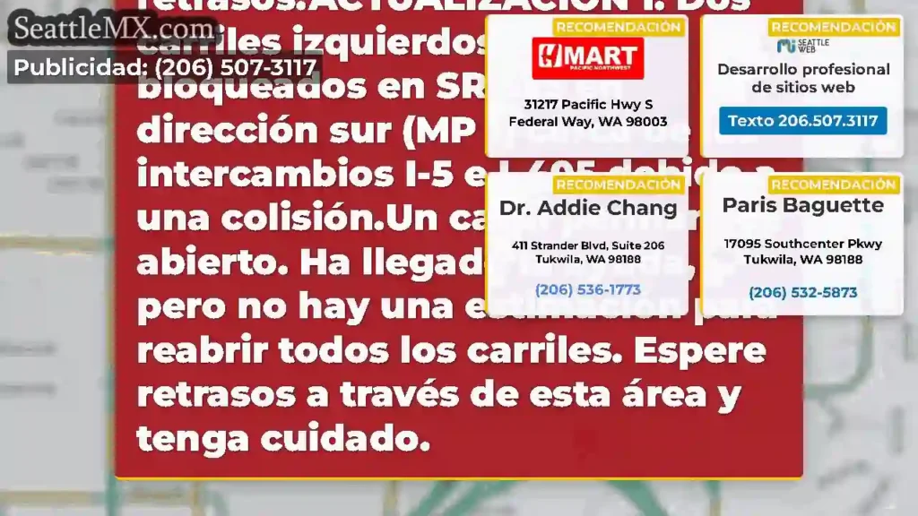 ACTUALIZACIÓN 2: Los dos carriles izquierdos