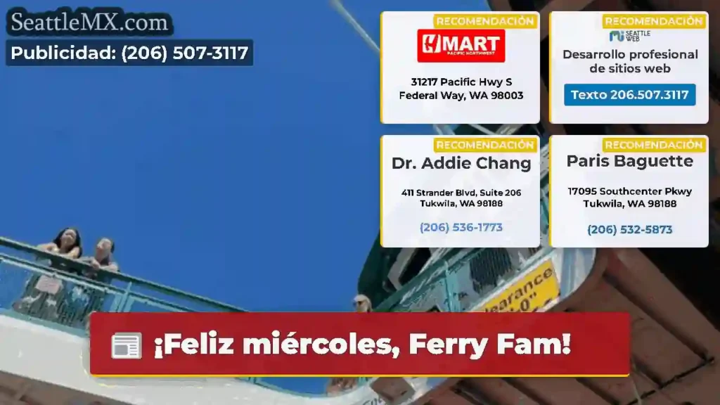 ¡Feliz miércoles, Ferry Fam!