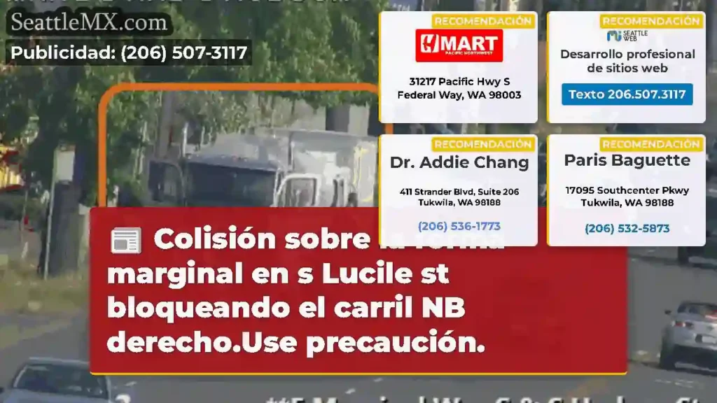 Colisión sobre la forma marginal en s Lucile st