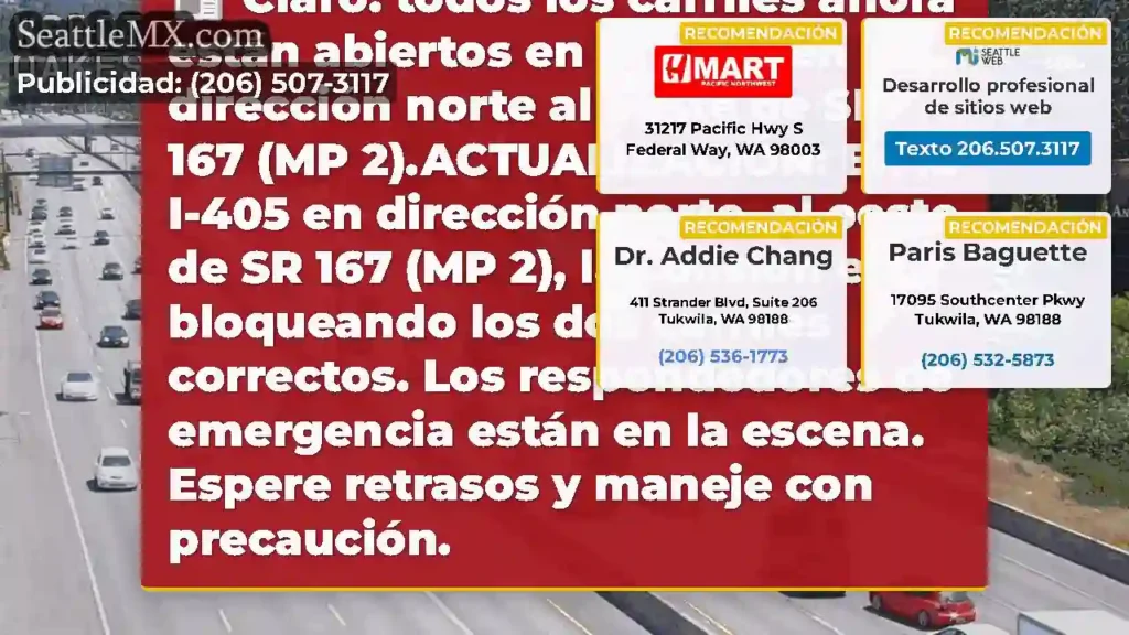 Claro: todos los carriles ahora están abiertos en