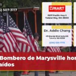 Bombero de Marysville honra a caídos