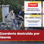 Guardería destruida por accidente
