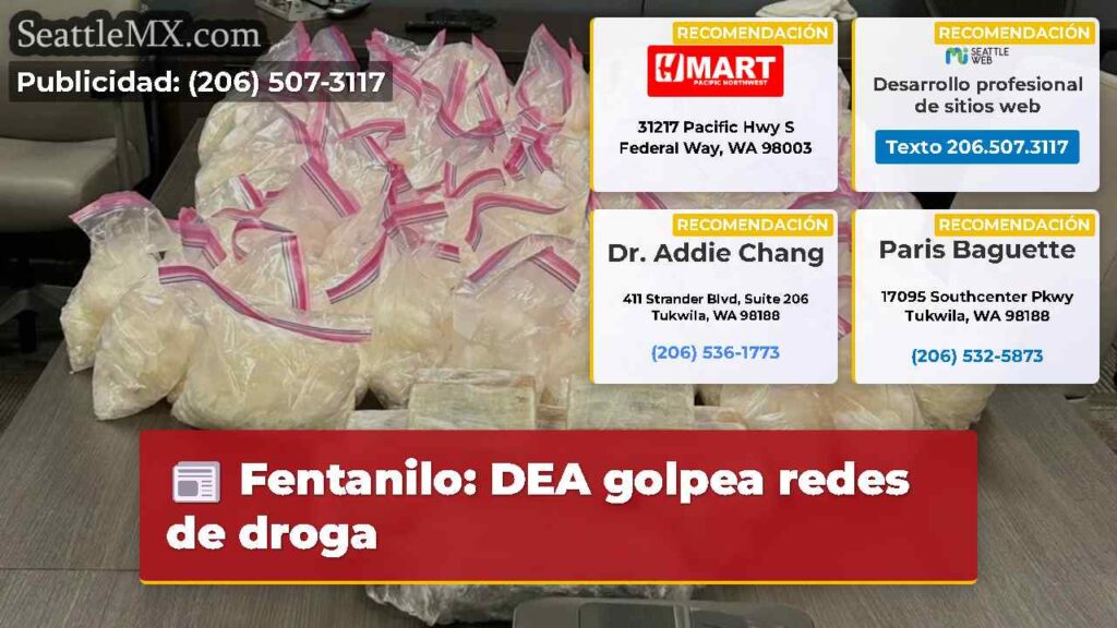 Home 4 Fentanilo: DEA golpea redes de droga