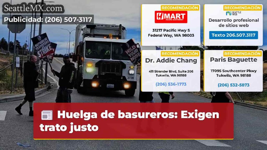 Huelga de basureros: Exigen trato justo