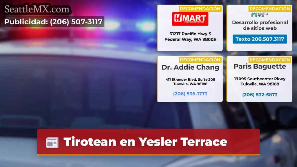 Tirotean en Yesler Terrace