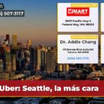 Uber Seattle la más cara