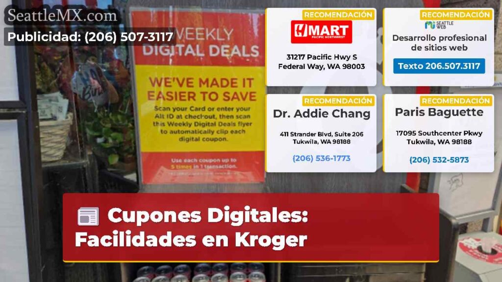 Cupones Digitales: Facilidades en Kroger