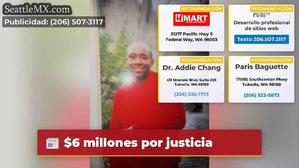 $6 millones por justicia
