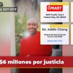 $6 millones por justicia