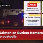 Crimen en Burien Hombre bajo custodia