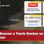 Buscan a Travis Decker en el arroyo