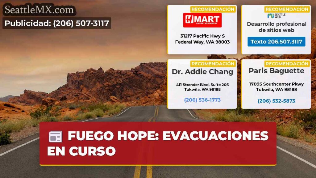 Home 6 FUEGO HOPE: EVACUACIONES EN CURSO