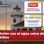Avión cae al agua cerca de Mukilteo