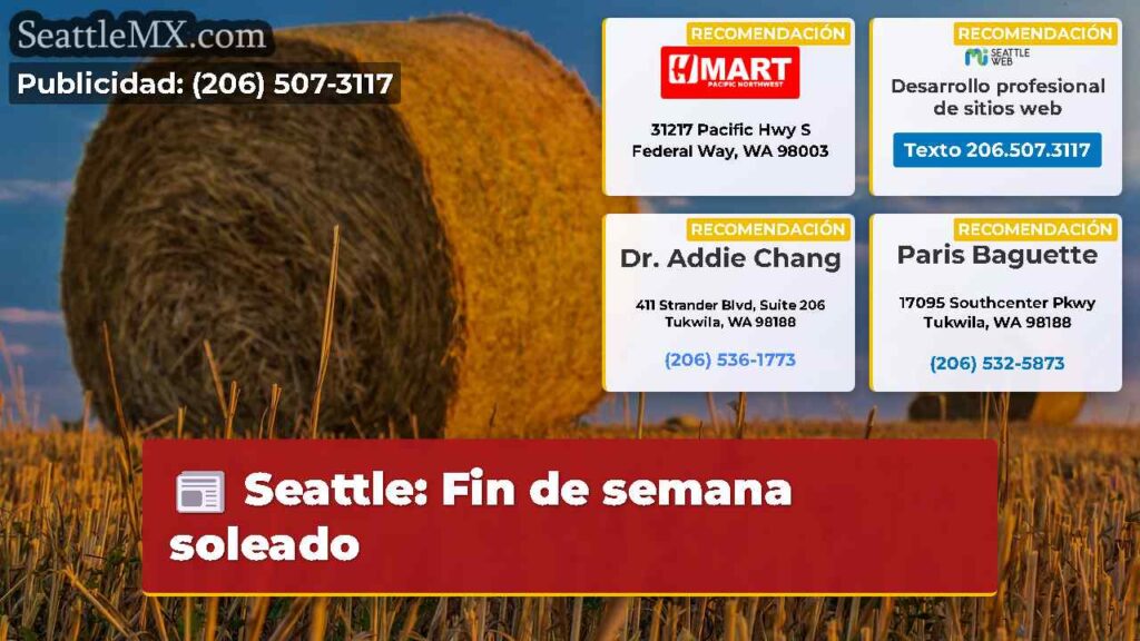 Seattle: Fin de semana soleado