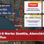 I-5 Norte Seattle Atención al Tráfico