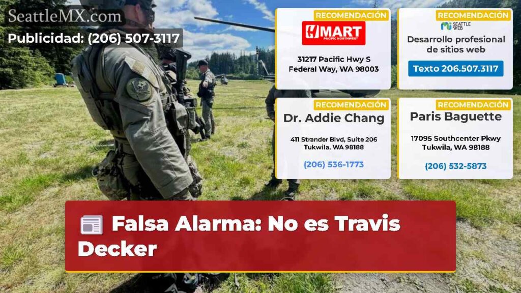 Falsa Alarma: No es Travis Decker