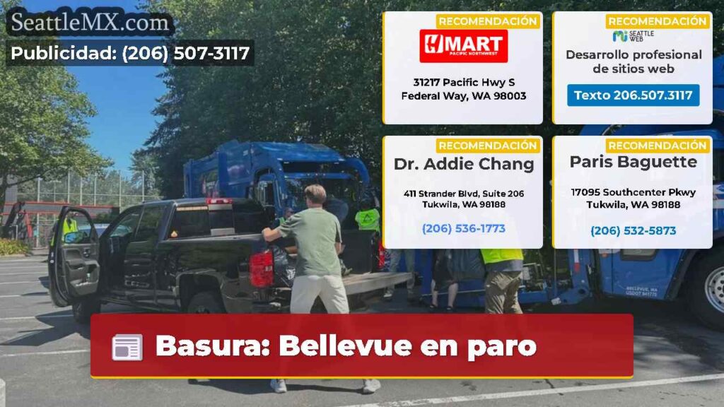 Basura: Bellevue en paro