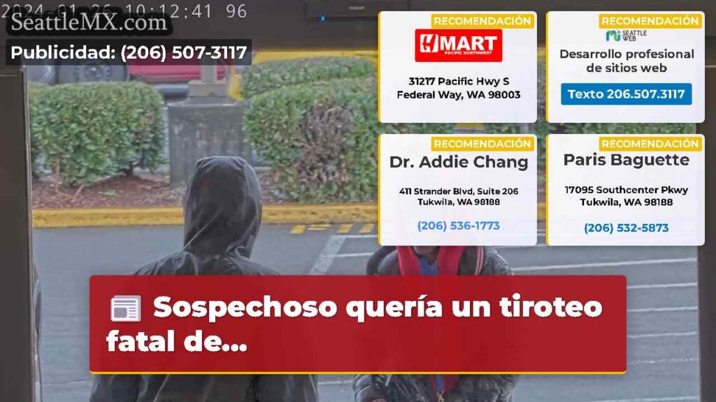 Sospechoso quería un tiroteo fatal de...