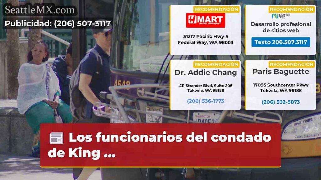 Los funcionarios del condado de King ...
