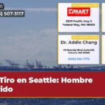 Tiro en Seattle Hombre herido