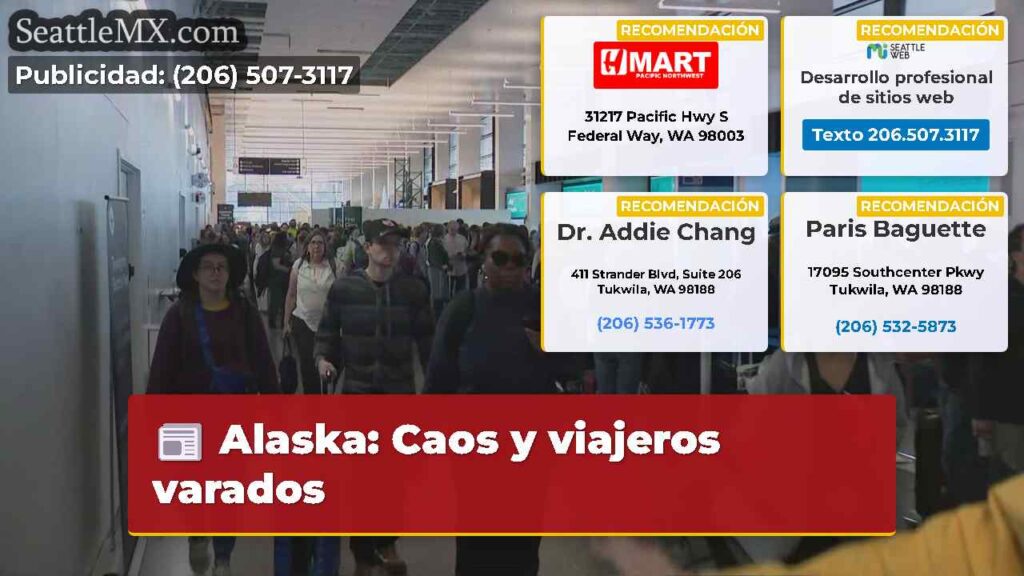 Alaska: Caos y viajeros varados