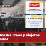 Alaska Caos y viajeros varados
