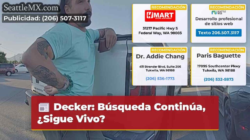 Decker: Búsqueda Continúa, ¿Sigue Vivo?