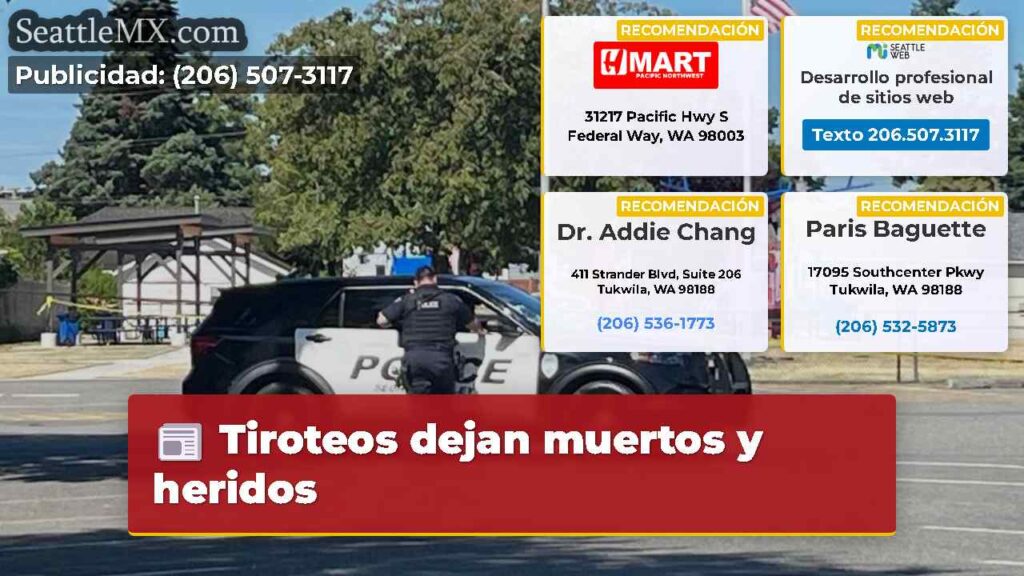 Tiroteos dejan muertos y heridos