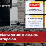 Cierre SR-18 8 días de interrupción