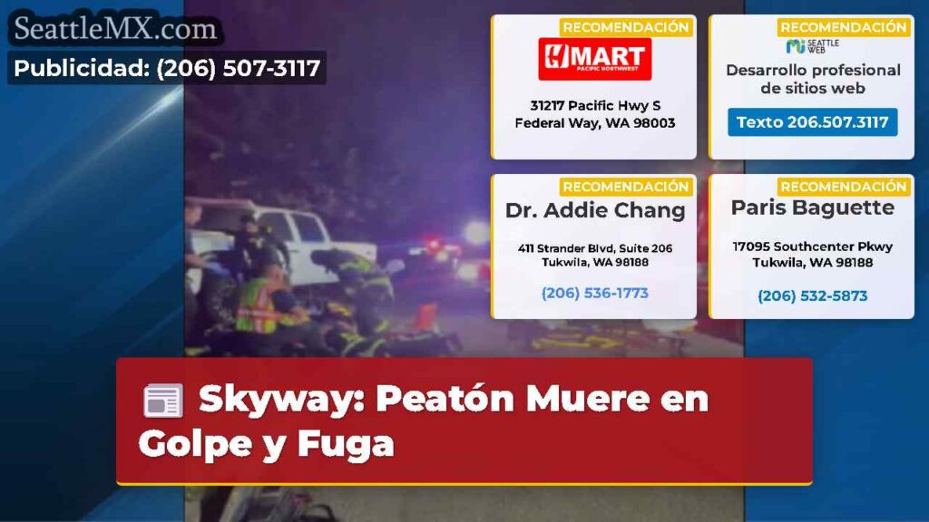 Skyway: Peatón Muere en Golpe y Fuga