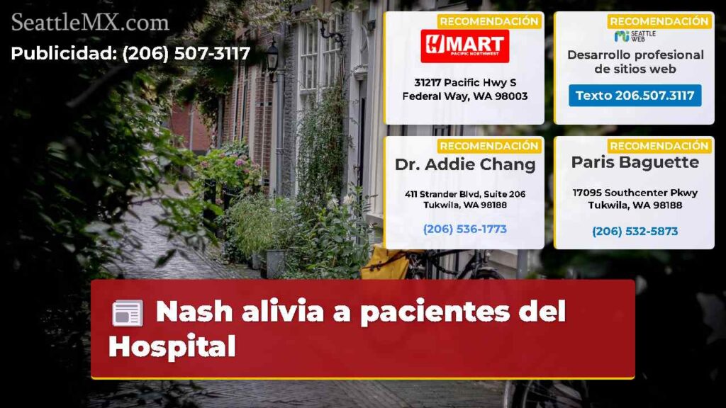 Nash alivia a pacientes del Hospital
