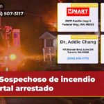 Sospechoso de incendio mortal arrestado