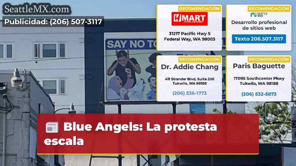 Blue Angels: La protesta escala