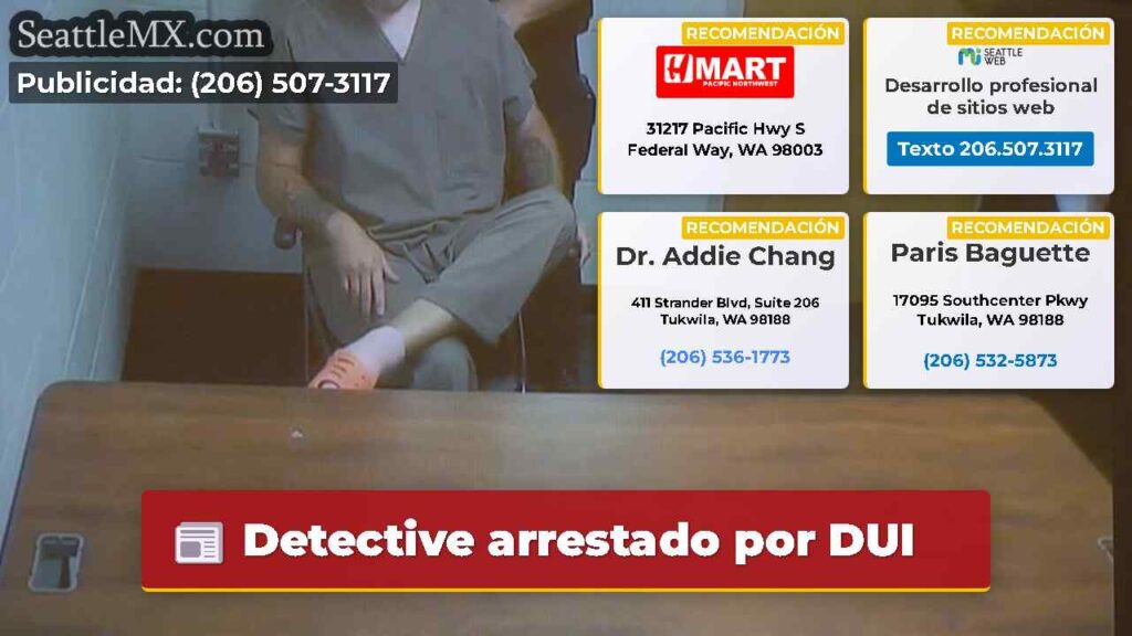 Detective arrestado por DUI