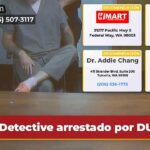Detective arrestado por DUI
