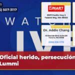 Oficial herido persecución en Lummi