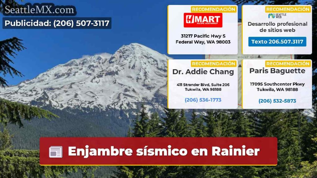 Home 7 Enjambre sísmico en Rainier