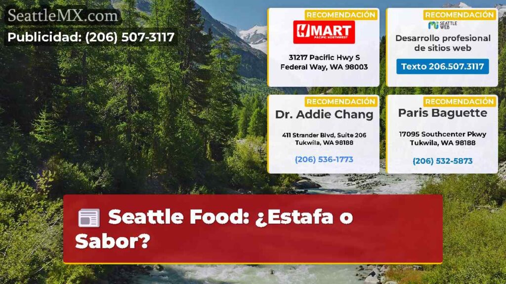 Seattle Food: ¿Estafa o Sabor?