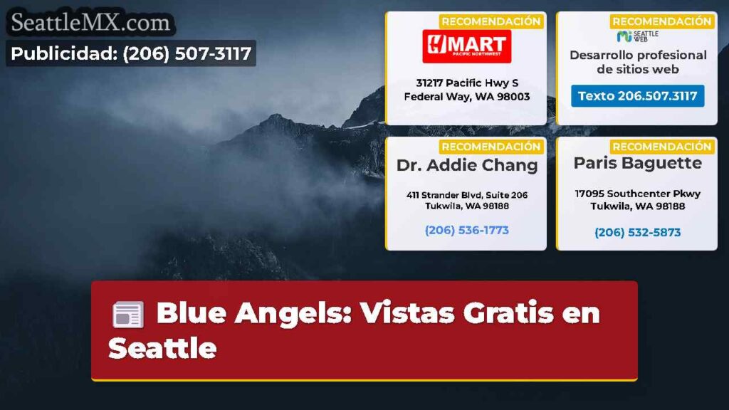 Blue Angels: Vistas Gratis en Seattle