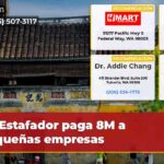 Estafador paga 8M a pequeñas empresas