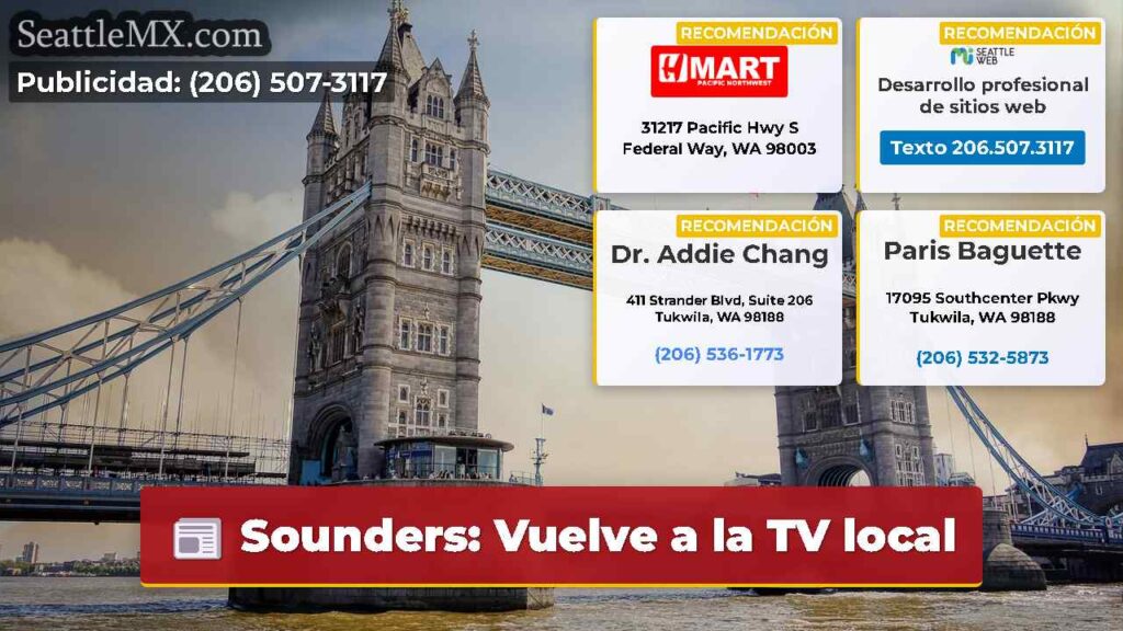 Sounders: Vuelve a la TV local