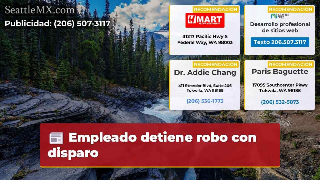 Empleado detiene robo con disparo