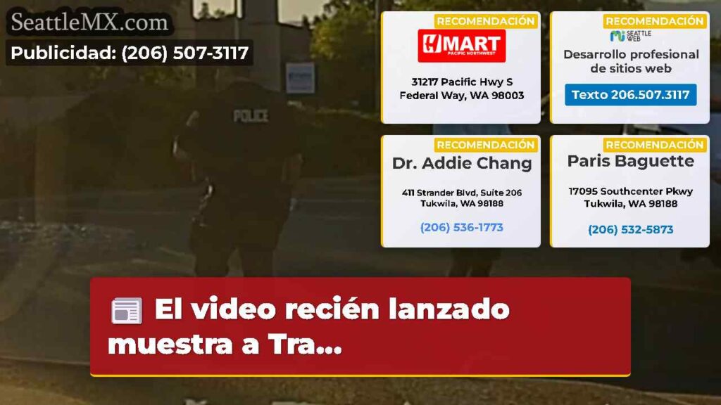 El video recién lanzado muestra a Tra...