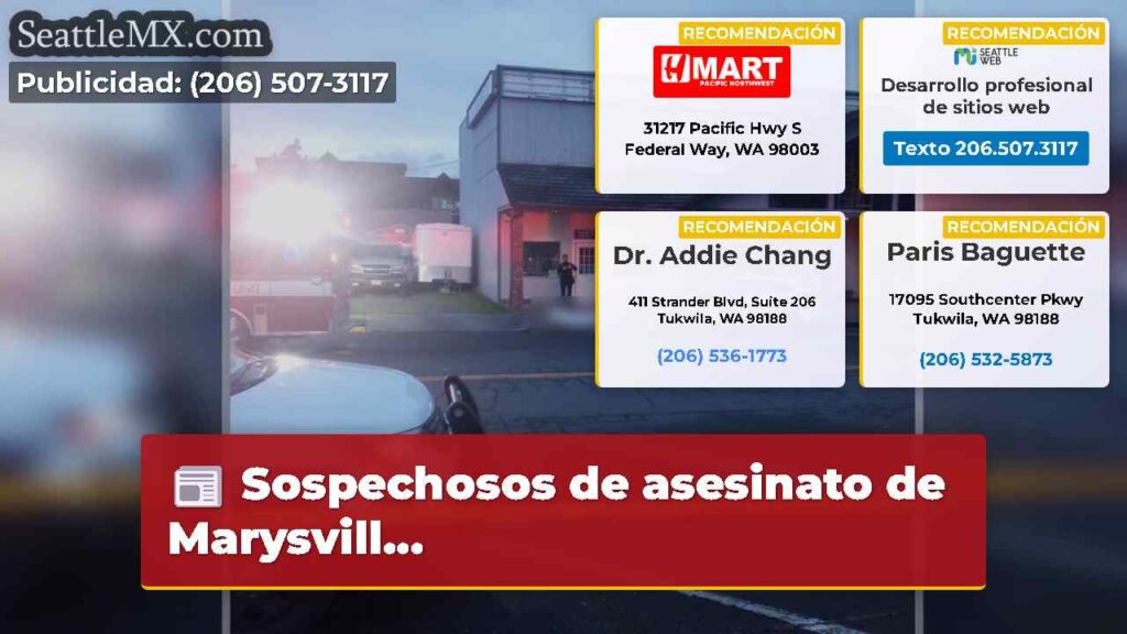 Sospechosos de asesinato de Marysvill...
